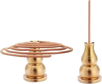 【新品未使用品】BRASS INCENSE STAND Brass Round Incense Holder – TENZO